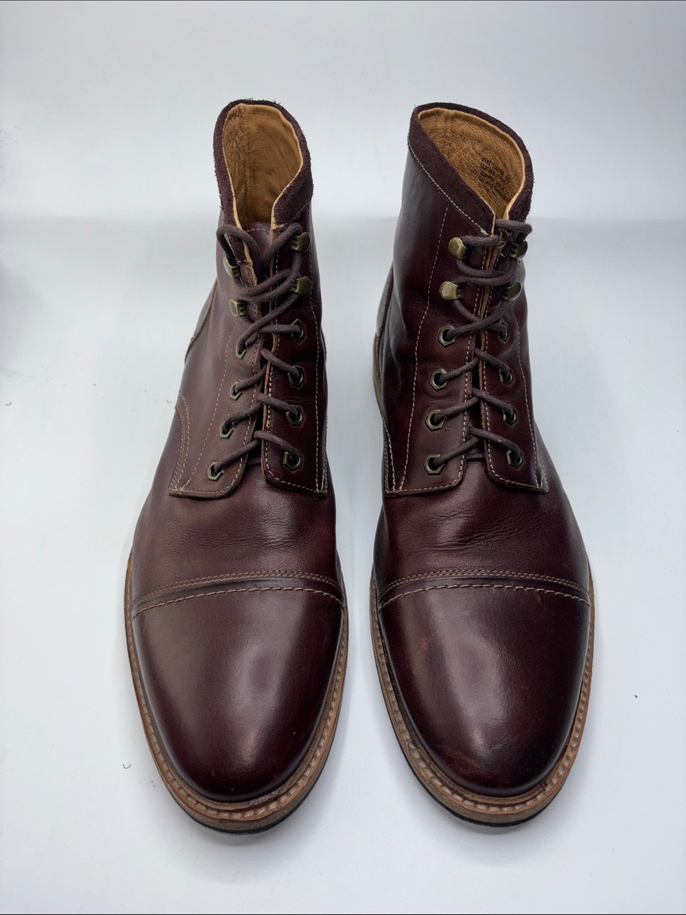 Florsheim Limited Men’s Size 14 Indie Cap Toe Brown Leather Chukka Dress Boot